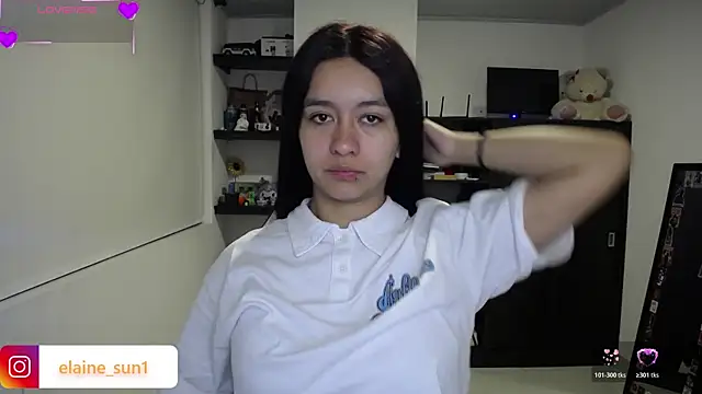 Snapshot of elaine_sun1 chatting on 22, 7, 2026 elaine sun1 online show from 22, 7, 2026