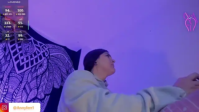 Snapshot of Anny_ferrer1 chatting on 15, 12, 2025 Anny ferrer1 online show from 15, 12, 2025