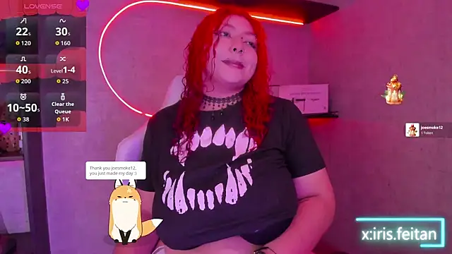 irisfeitan online show from 1, 3, 2026