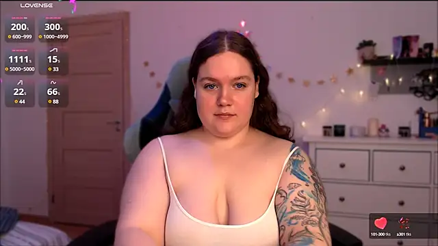 SummerTina online show from 16, 1, 2025