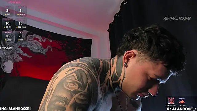 AlanRose01 online show from 21, 3, 2026