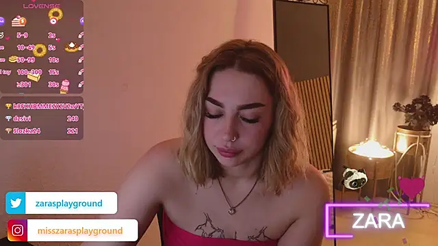 ZarasPlayground online show from 18, 4, 2026