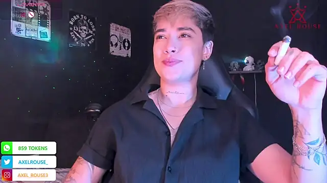 AxelRouse3 online show from 25, 11, 2025