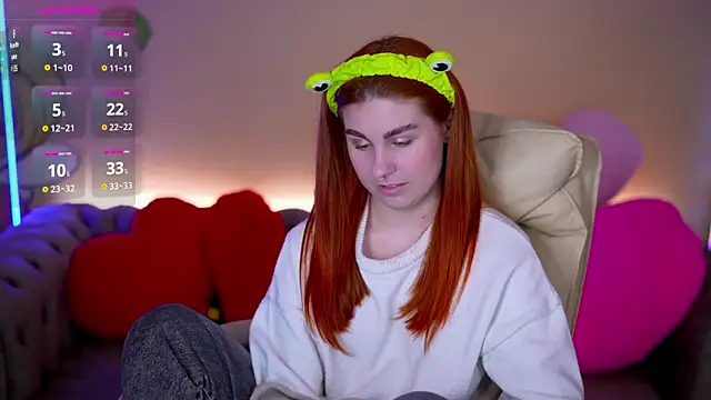 GingerPinky online show from 17, 2, 2026