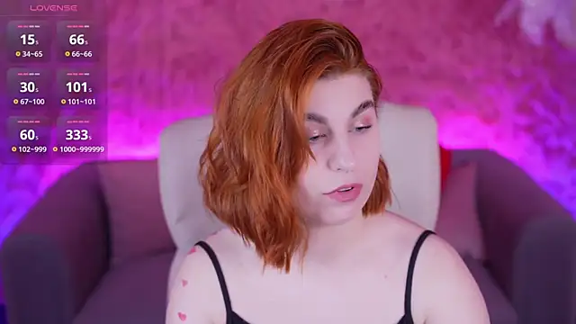 GingerPinky online show from 17, 3, 2026