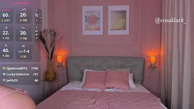 RinaKlark online show from 10, 2, 2026