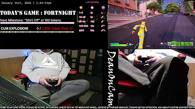 DeanonCam online show from 31, 1, 2026