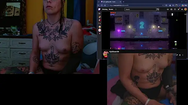 KylaRaven online show from 15, 4, 2026