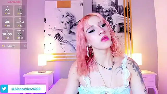Snapshot of AlannaViera chatting on 27, 6, 2026 AlannaViera online show from 27, 6, 2026