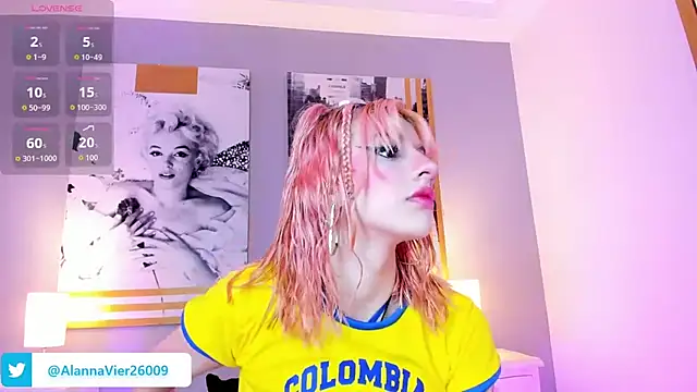 Snapshot of AlannaViera chatting on 3, 7, 2026 AlannaViera online show from 3, 7, 2026