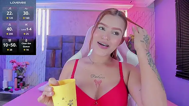 ZharaRousse online show from 9, 4, 2026