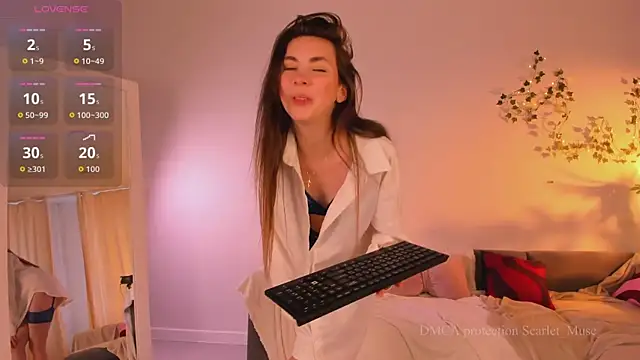 Scarlet Muse  online show from 5, 4, 2026