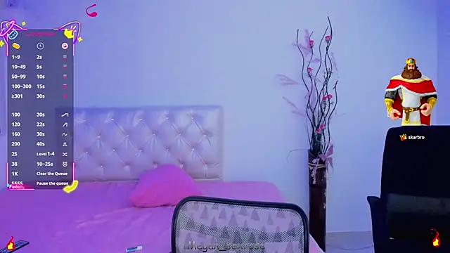 Megan sexrosse online show from 22, 4, 2026