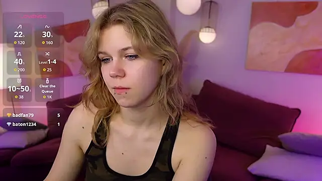 Snapshot of ElizabethVane chatting on 1, 4, 2026 ElizabethVane online show from 1, 4, 2026