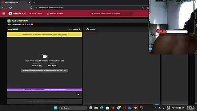 Snapshot of VazacGaming chatting on 28, 3, 2026 VazacGaming online show from 28, 3, 2026