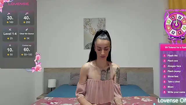 Snapshot of BlissAria chatting on 3, 6, 2026 BlissAria online show from 3, 6, 2026