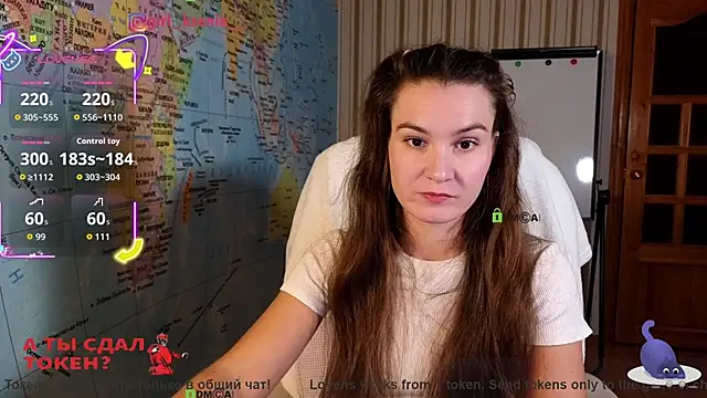 Girl Ksenia online show from 18, 10, 2025