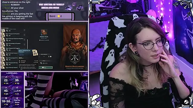 AnneSao online show from 25, 4, 2026