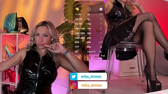 Snapshot of Erika_Kirman chatting on 13, 6, 2026 Erika Kirman online show from 13, 6, 2026
