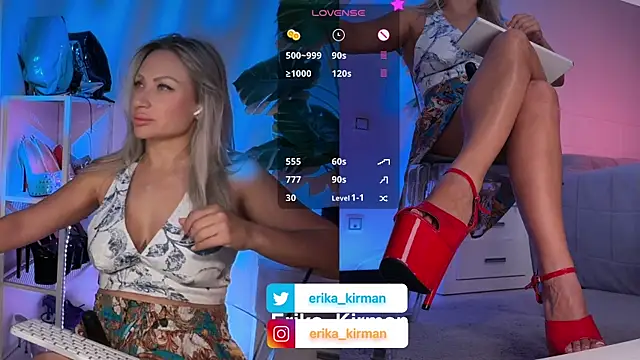 Snapshot of Erika_Kirman chatting on 4, 7, 2026 Erika Kirman online show from 4, 7, 2026