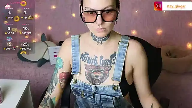 Snapshot of Ginger_Stay chatting on 29, 1, 2025 Ginger Stay online show from 29, 1, 2025