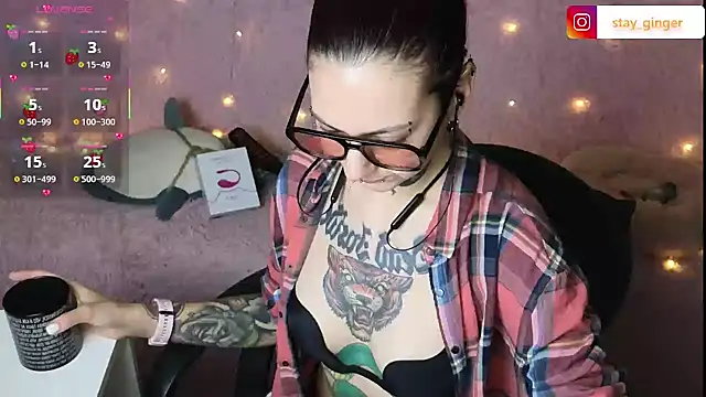 Snapshot of Ginger_Stay chatting on 10, 2, 2025 Ginger Stay online show from 10, 2, 2025