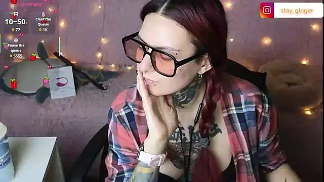 Snapshot of Ginger_Stay chatting on 10, 2, 2025 Ginger Stay online show from 10, 2, 2025