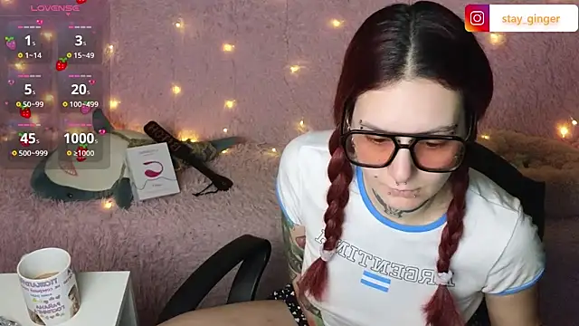 Snapshot of Ginger_Stay chatting on 1, 3, 2025 Ginger Stay online show from 1, 3, 2025