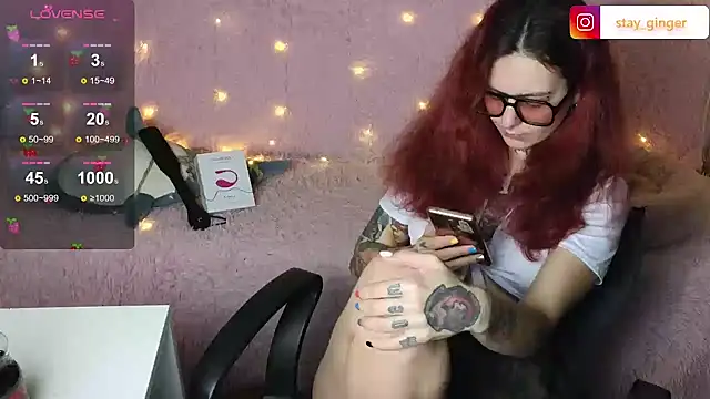 Snapshot of Ginger_Stay chatting on 2, 3, 2025 Ginger Stay online show from 2, 3, 2025