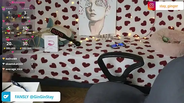 Snapshot of Ginger_Stay chatting on 22, 3, 2025 Ginger Stay online show from 22, 3, 2025