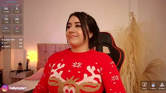 Snapshot of KallyMyller1 chatting on 24, 12, 2024 KallyMyller1 online show from 24, 12, 2024