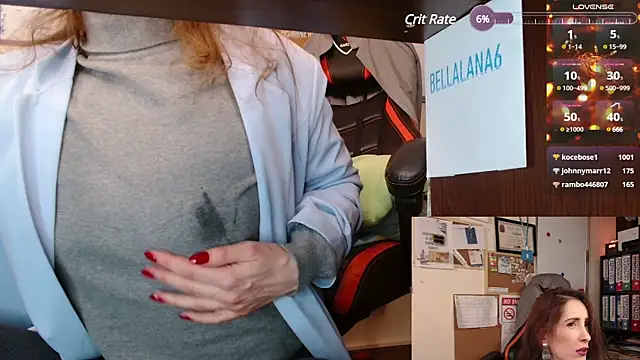 Snapshot of LanaSix chatting on 5, 3, 2025 LanaSix online show from 5, 3, 2025
