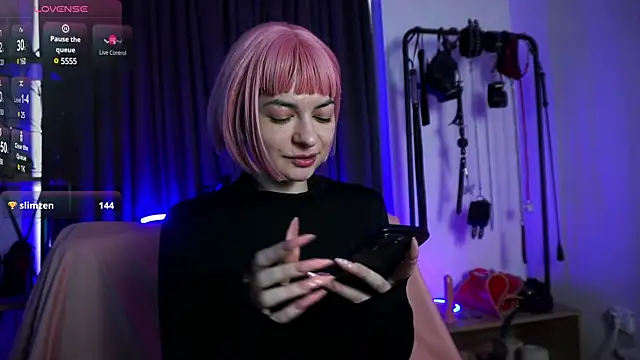 CyberXGoddess online show from 13, 2, 2025