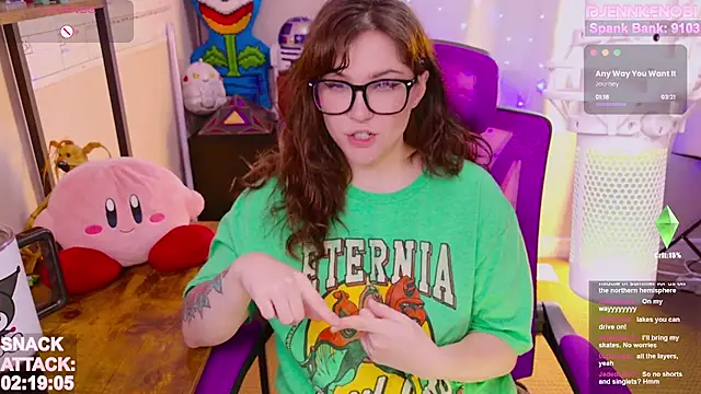 Snapshot of JennKenobi chatting on 17, 3, 2025 JennKenobi online show from 17, 3, 2025