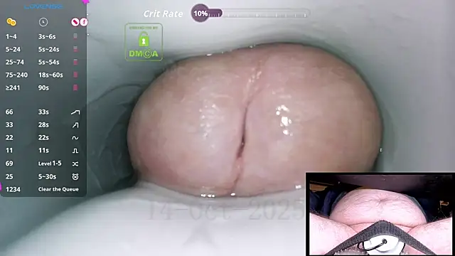 Snapshot of controlmytoys chatting on 14, 10, 2025 controlmytoys online show from 14, 10, 2025