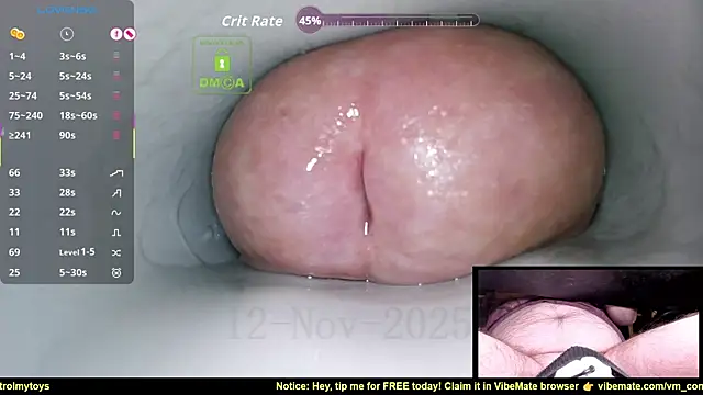 Snapshot of controlmytoys chatting on 12, 11, 2025 controlmytoys online show from 12, 11, 2025