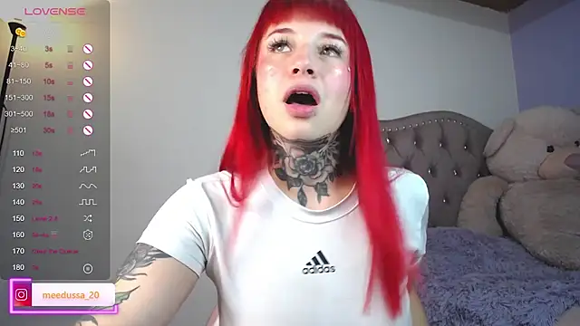 meedussa 20  online show from 24, 2, 2025