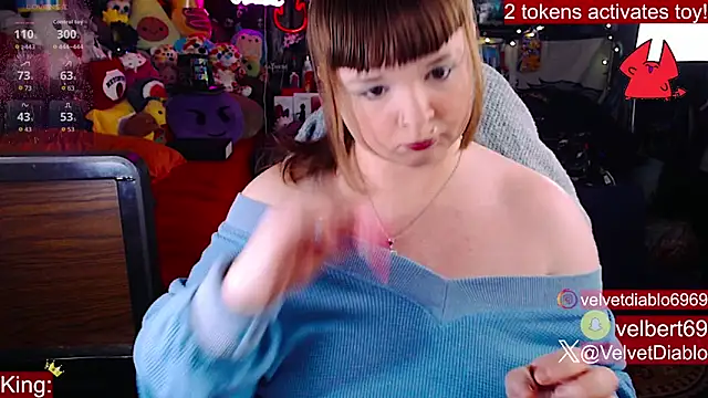 VelvetDiablo online show from 7, 1, 2026