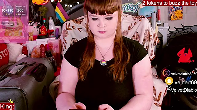 VelvetDiablo online show from 1, 4, 2026