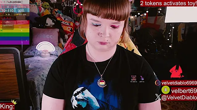 VelvetDiablo online show from 4, 6, 2026