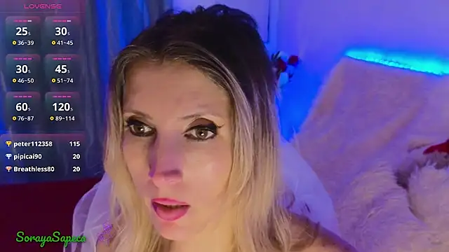 Snapshot of SorayaSapeca chatting on 25, 2, 2025 SorayaSapeca online show from 25, 2, 2025