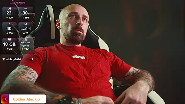 LuckyAlexx online show from 1, 2, 2025