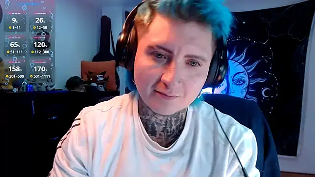 Marieblueeyes online show from 13, 2, 2025