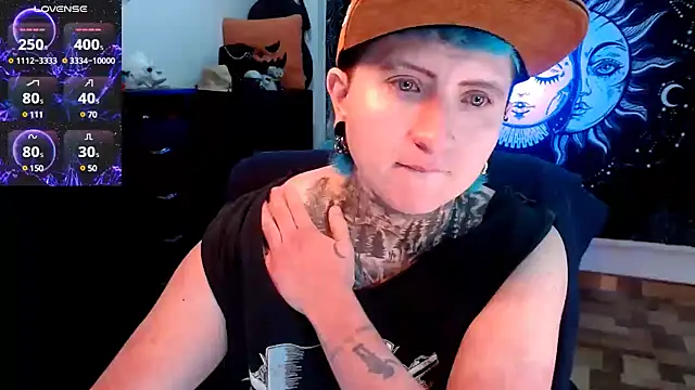 Marieblueeyes online show from 19, 2, 2025