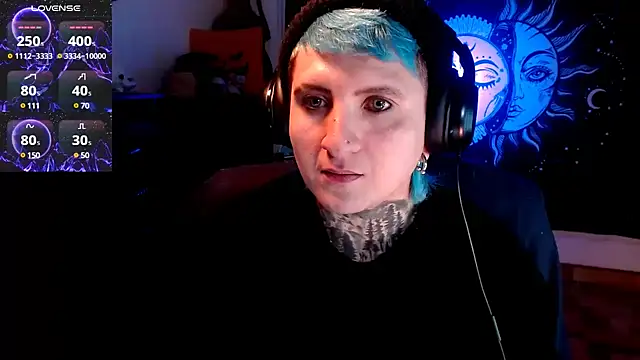 Marieblueeyes online show from 20, 2, 2025