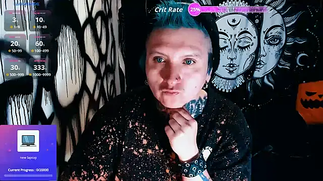 Marieblueeyes online show from 5, 4, 2026