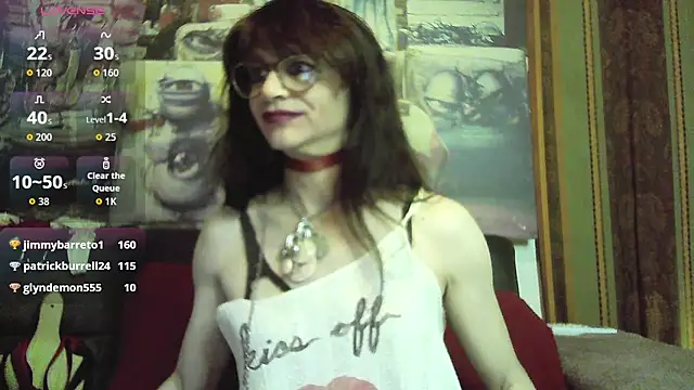 Snapshot of TheBlackWtch chatting on 10, 11, 2025 TheBlackWtch online show from 10, 11, 2025