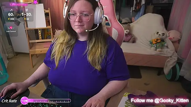 Geeky Kitten online show from 5, 3, 2025