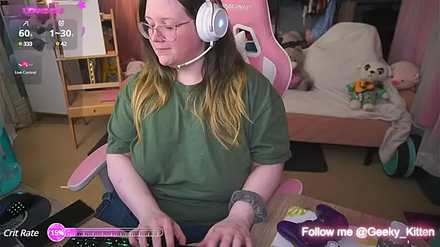 Geeky Kitten online show from 6, 3, 2025