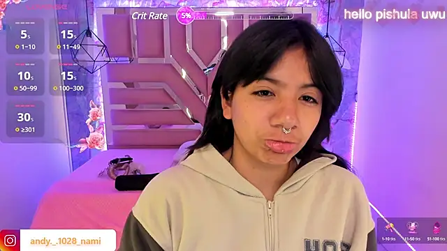 Snapshot of Nami_usagi chatting on 20, 1, 2025 Nami usagi online show from 20, 1, 2025